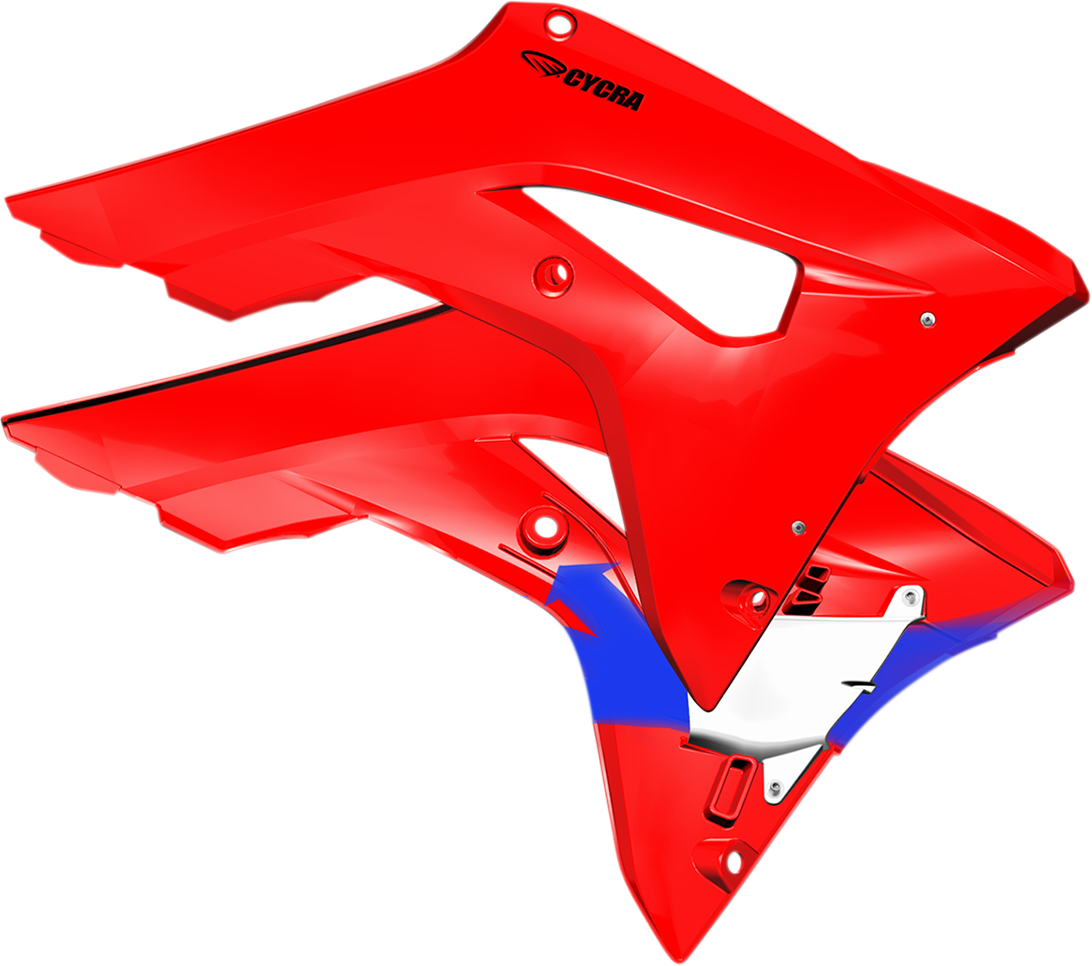 Cycra Powerflow Intake Radiator Shrouds Red 1CYC-1889-32