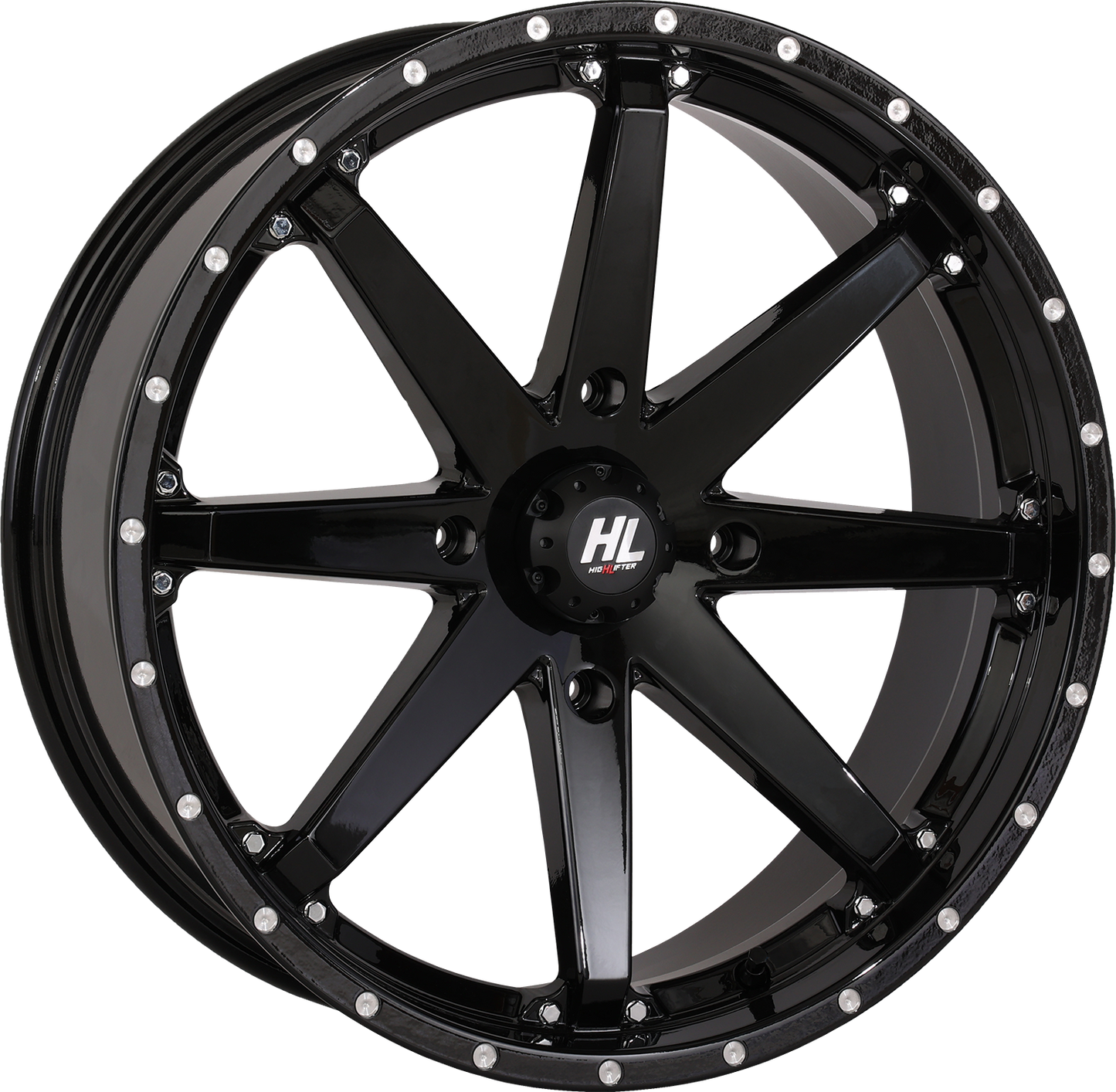 High Lifter HL10 Wheel 20x7 - 4/156 - 4+3 (+10 mm) Gloss Black 20HL10-1256