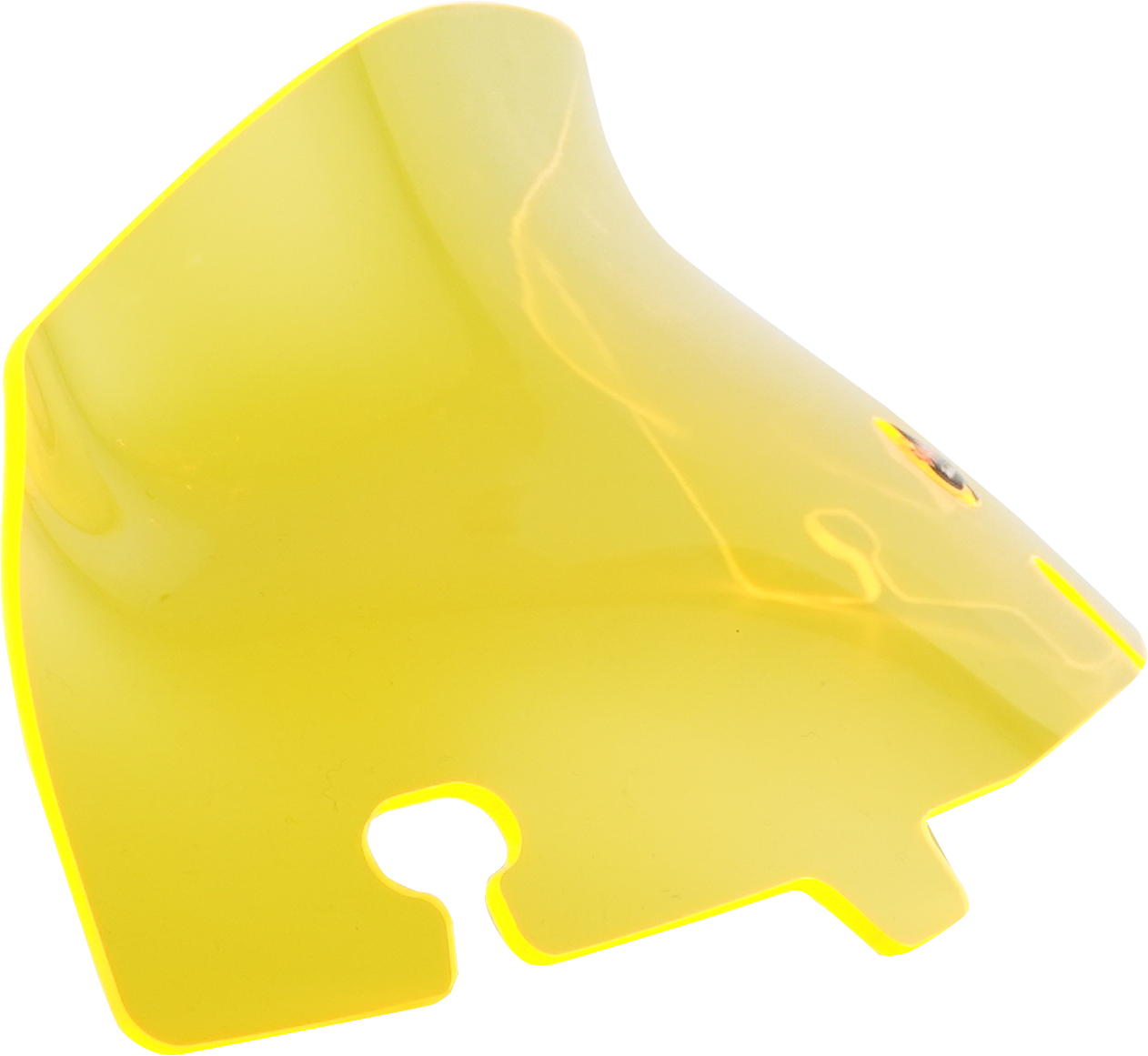 Klock Werks Ice Kolor Flare Windshield Yellow Ice 6.5" KWW-01-0639