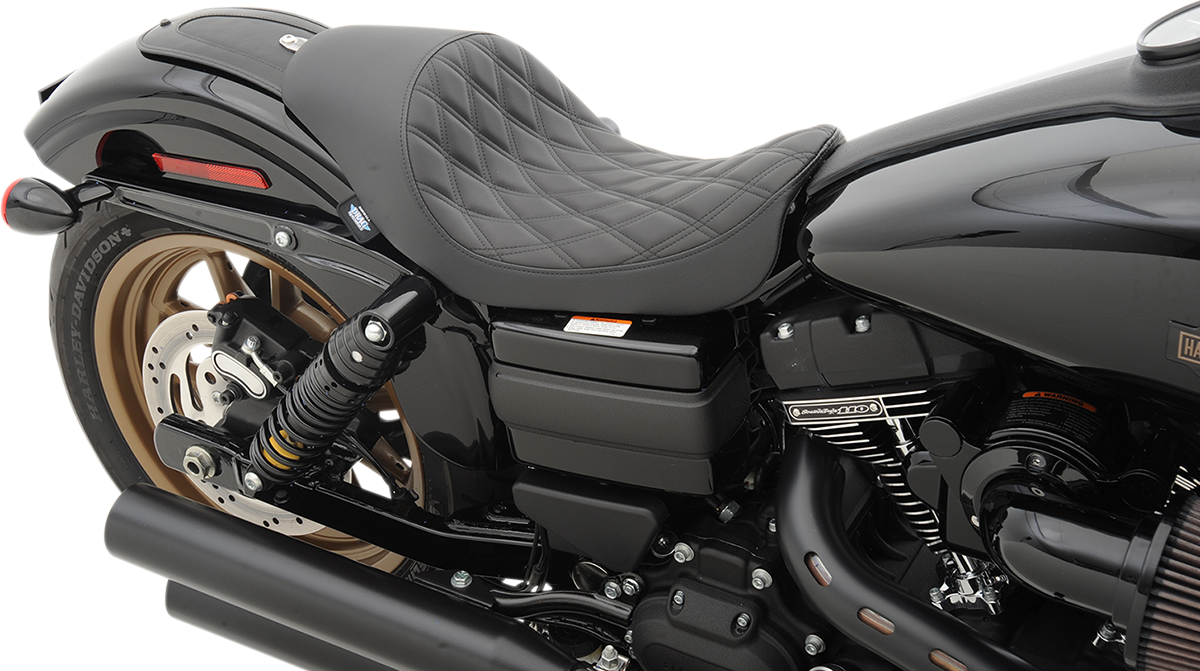 Drag Specialties 3/4 Solo Seats Black 0803-0543