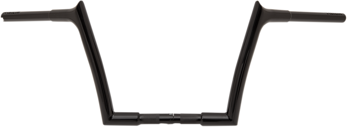 Fat Baggers, Inc. 1 1/4" EZ Install Pointed Top Handlebars 10" Black 907010-B