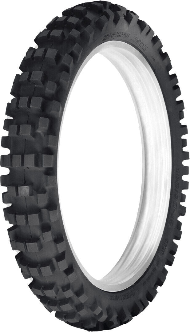Dunlop D952 Sport Series Intermediate Terrain Tires 120/90-18 Rear 45174848
