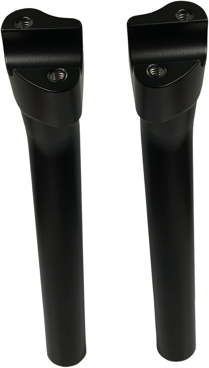 Drag Specialties Buffalo Risers 9.5" Matte Black 0602-0810