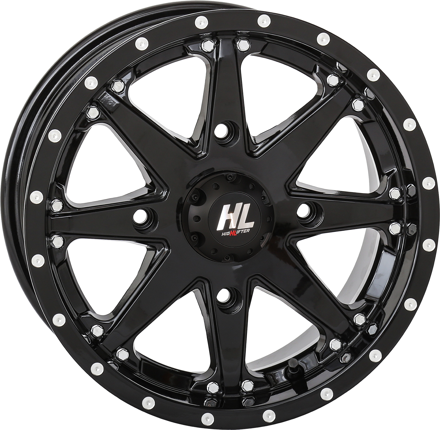 High Lifter HL10 Wheel 14x7 - 4/110 - 5+2 (+30 mm) Gloss Black 14HL10-1210