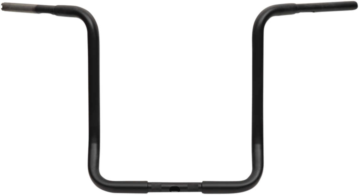 Drag Specialties 1 1/4" Buffalo touring Handlebars Flat Black 17" Ape Hanger