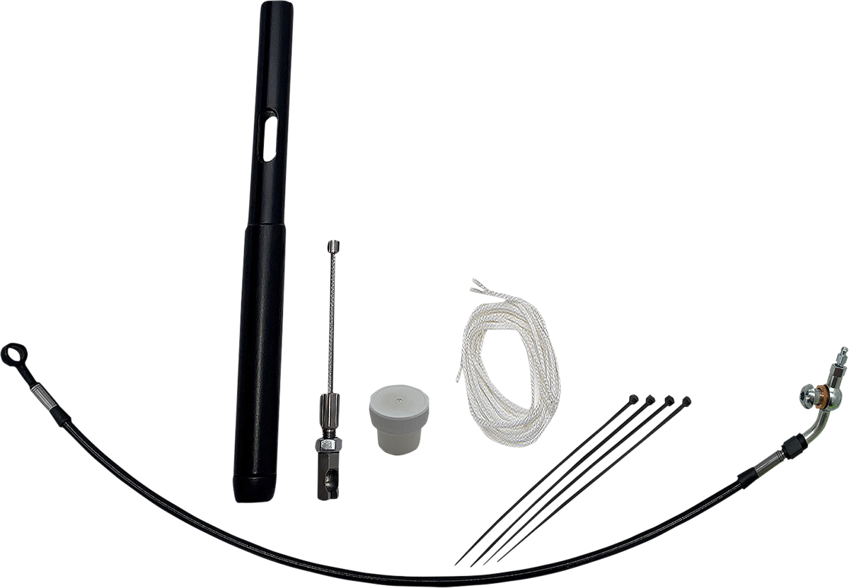 Fat Baggers, Inc. EZ Install Handlebar Kit +4" Black 109914B