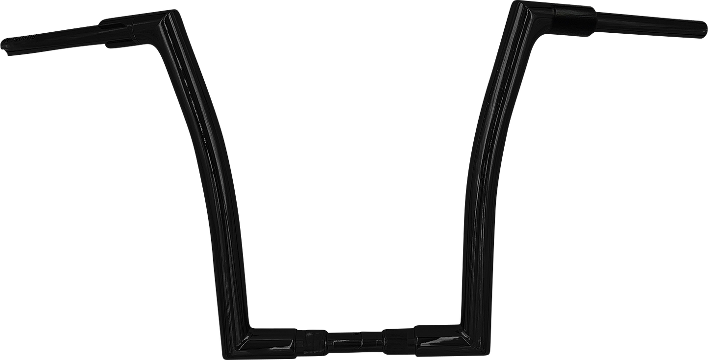 Fat Baggers, Inc. 1-1/2" EZ Install Flat Top Handlebar 16" Black 618016-B