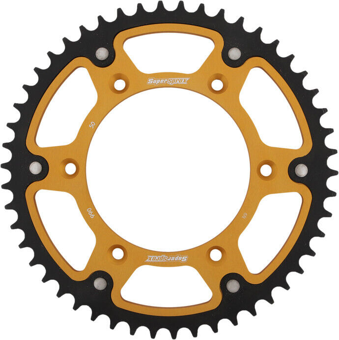 Supersprox Rear Stealth Sprocket 50T Gold RST-990-50-GLD