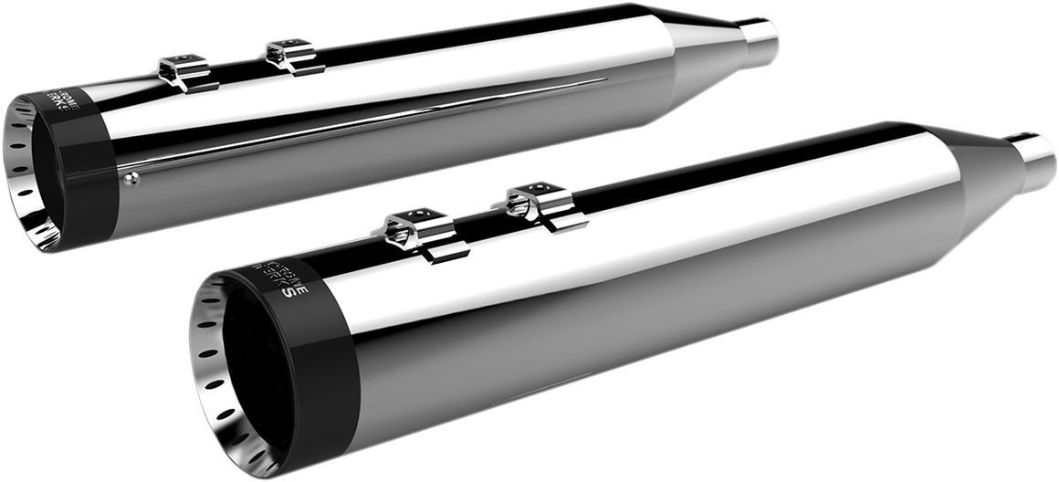 Khrome Werks 4.50" HP-Plus Slip-On Mufflers Chrome 202795