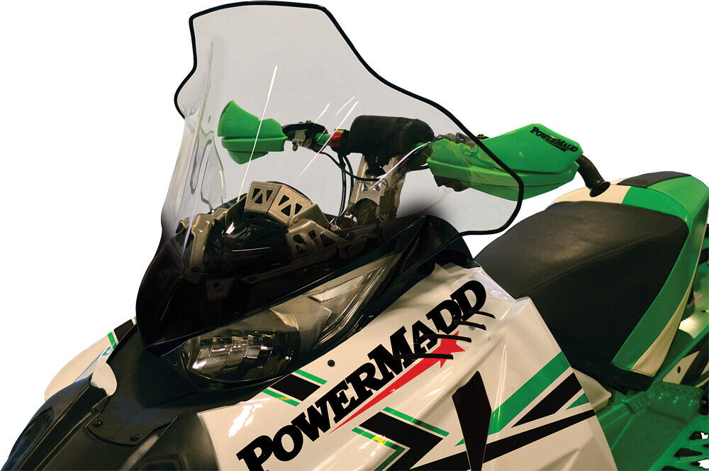 Powermadd Windshield 17in. Clear with Black Fade 12030