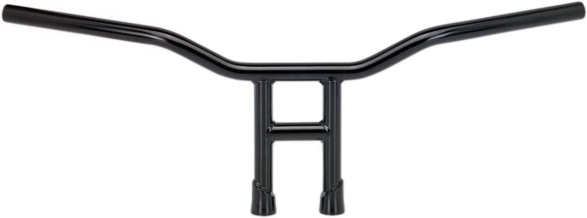 BILTWELL 1" Handlebars slotted Black 6220-2016