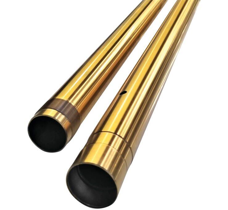 Custom Cycle Fork Tubes LH 22-1/2 RH 22-1/4" 43mm 710072