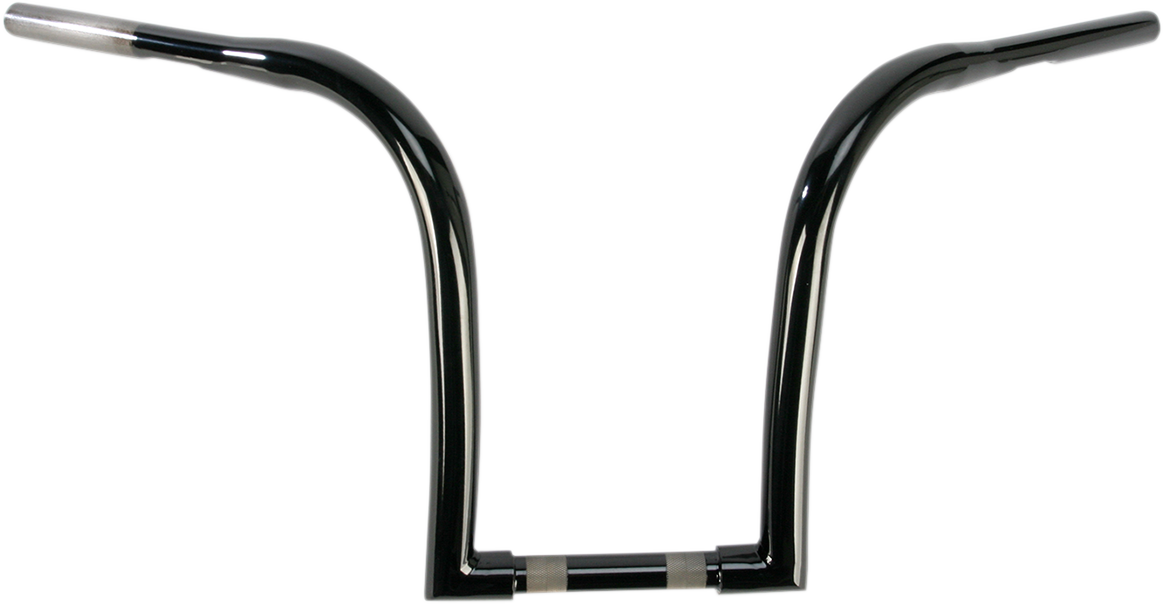 LA Choppers Nice Curves Ape Hanger Handlebars 1.25" Black 12" Ape LA-7341-12B