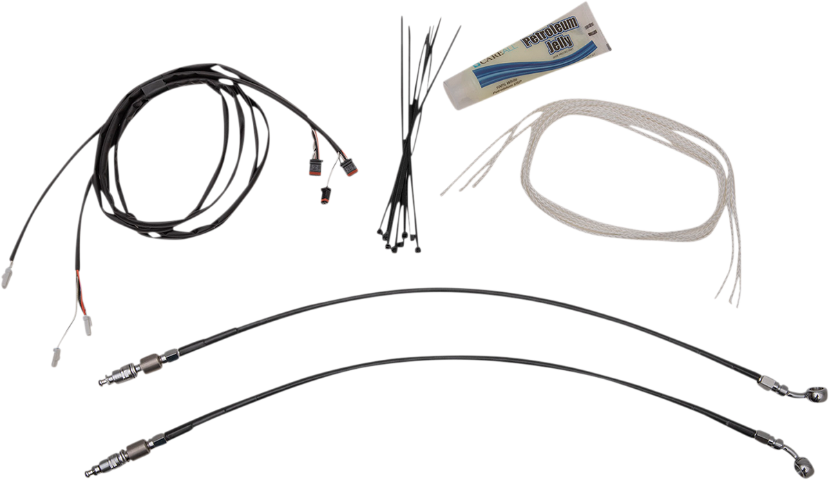 Fat Baggers, Inc. EZ Install Handlebar Kit 14"-16" Black 109214B