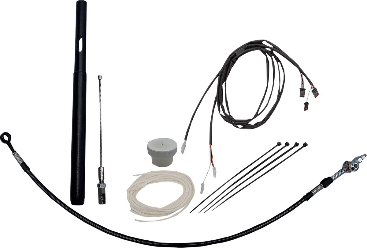 Fat Baggers, Inc. EZ Install Handlebar Kit +6" Black 109014B