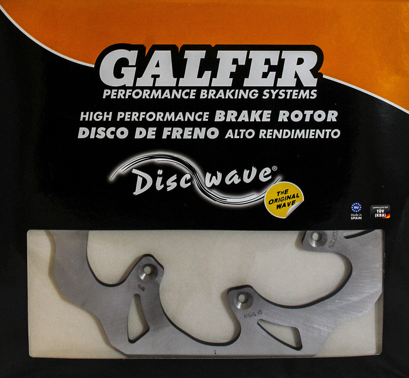 Galfer Wave Brake Rotor Rear DF515W