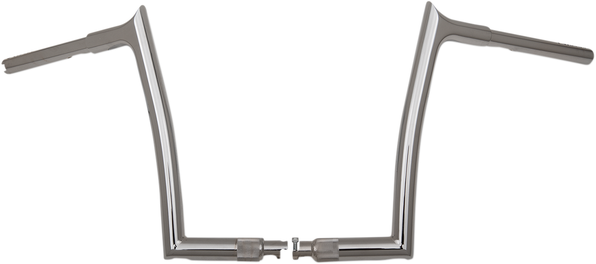 Fat Baggers, Inc. 1 1/4" EZ Install Pointed Top Handlebars 12" Chrome 908012