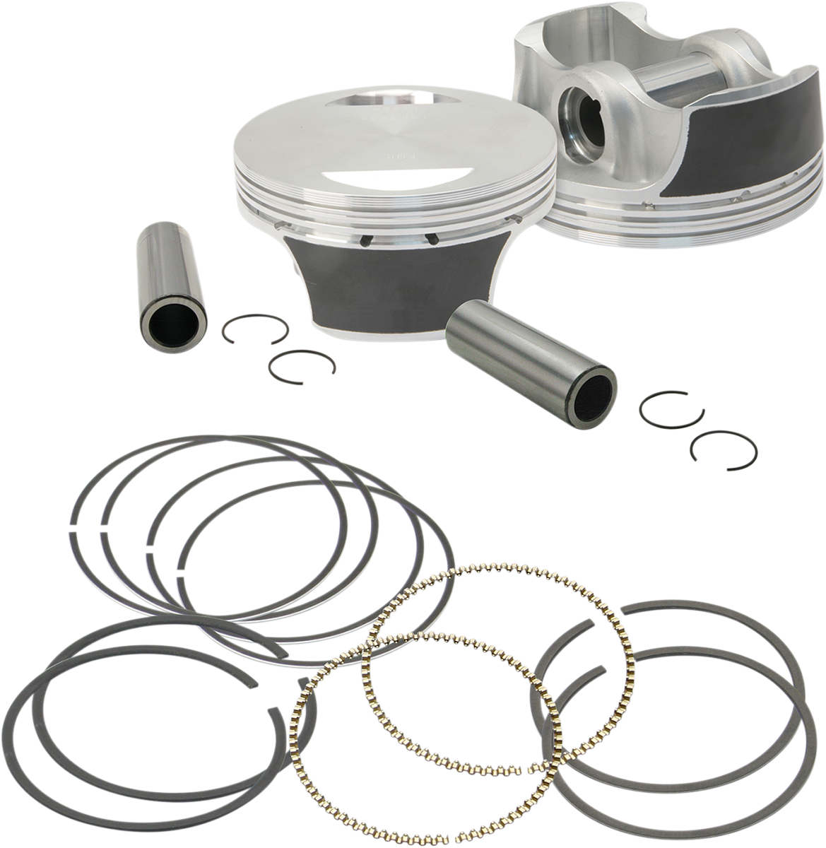 S & S Cycle Piston Kits for S&S Motors 106" Kit Standard Bore 106-3690