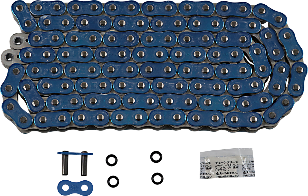 EK ZVX3 Sealed Extreme Sportbike Series Chains 120 Blue 525 525ZVX3-120AB