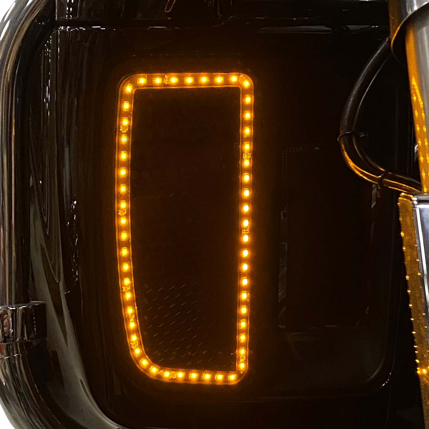 Custom Dynamics LED Light Inserts - Lower Fairing Amber CD-LF-AA-B