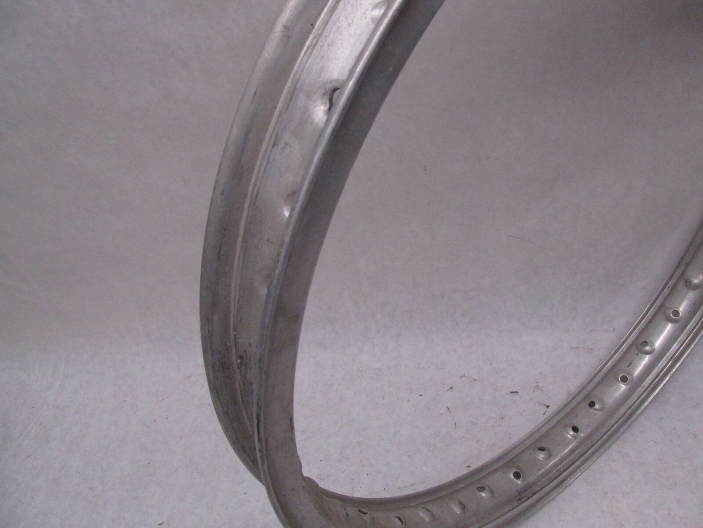 Vintage San Remo Aluminum 40 Spoke Motorcycle Wheel Rim 2.25x19" 1.6 x 19 #10