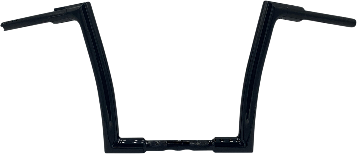 Fat Baggers, Inc. 1-1/2" EZ Install Flat Top Handlebar 12" Black 607012-B