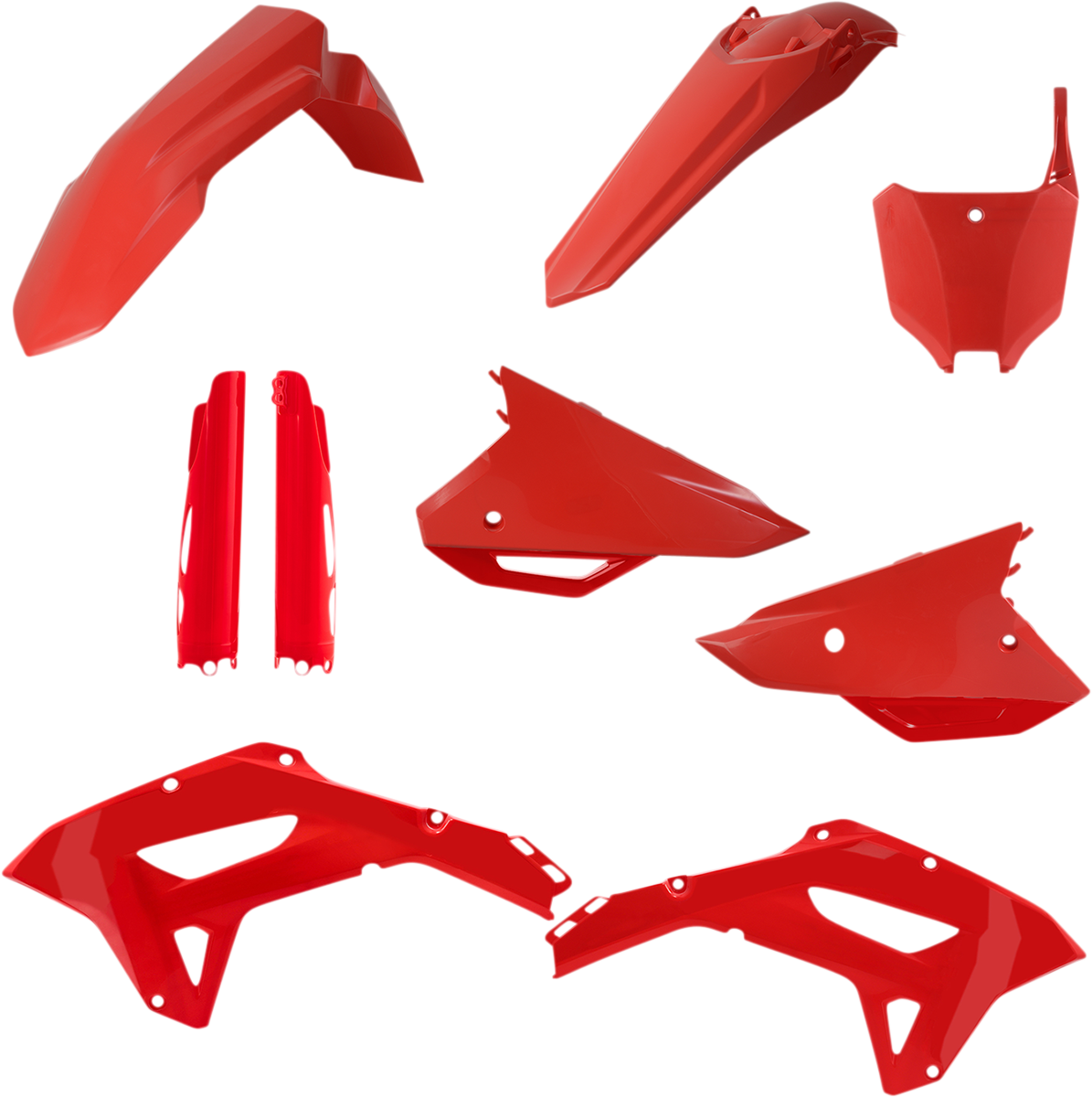 Acerbis Full Plastic Kit Red 2861800227