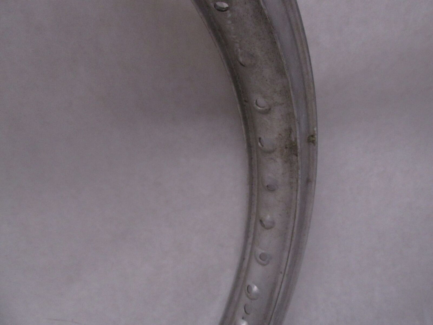 Vintage San Remo Aluminum 40 Spoke Motorcycle Wheel Rim 2.25x19" 1.6 x 19 #10