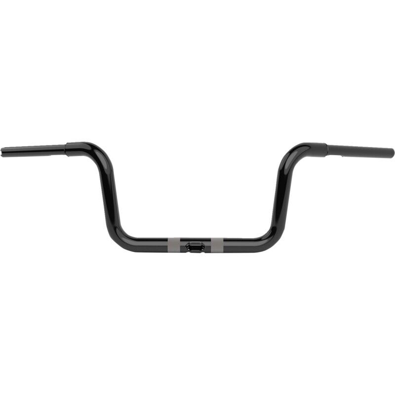 LA Choppers 1-1/4 in. Twin Round Handlebars Gloss Black LA-7324-08B