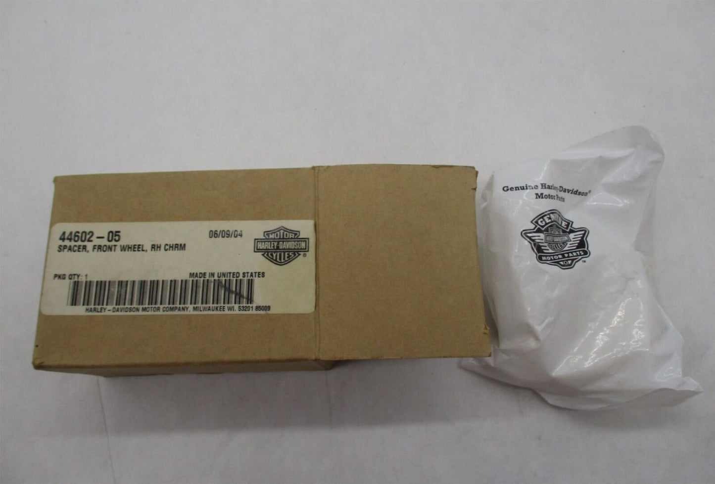 Harley Genuine NOS Chrome Wheel Spacer Kit FLST, FLSTF, FLSTN '00-'06 44602-05