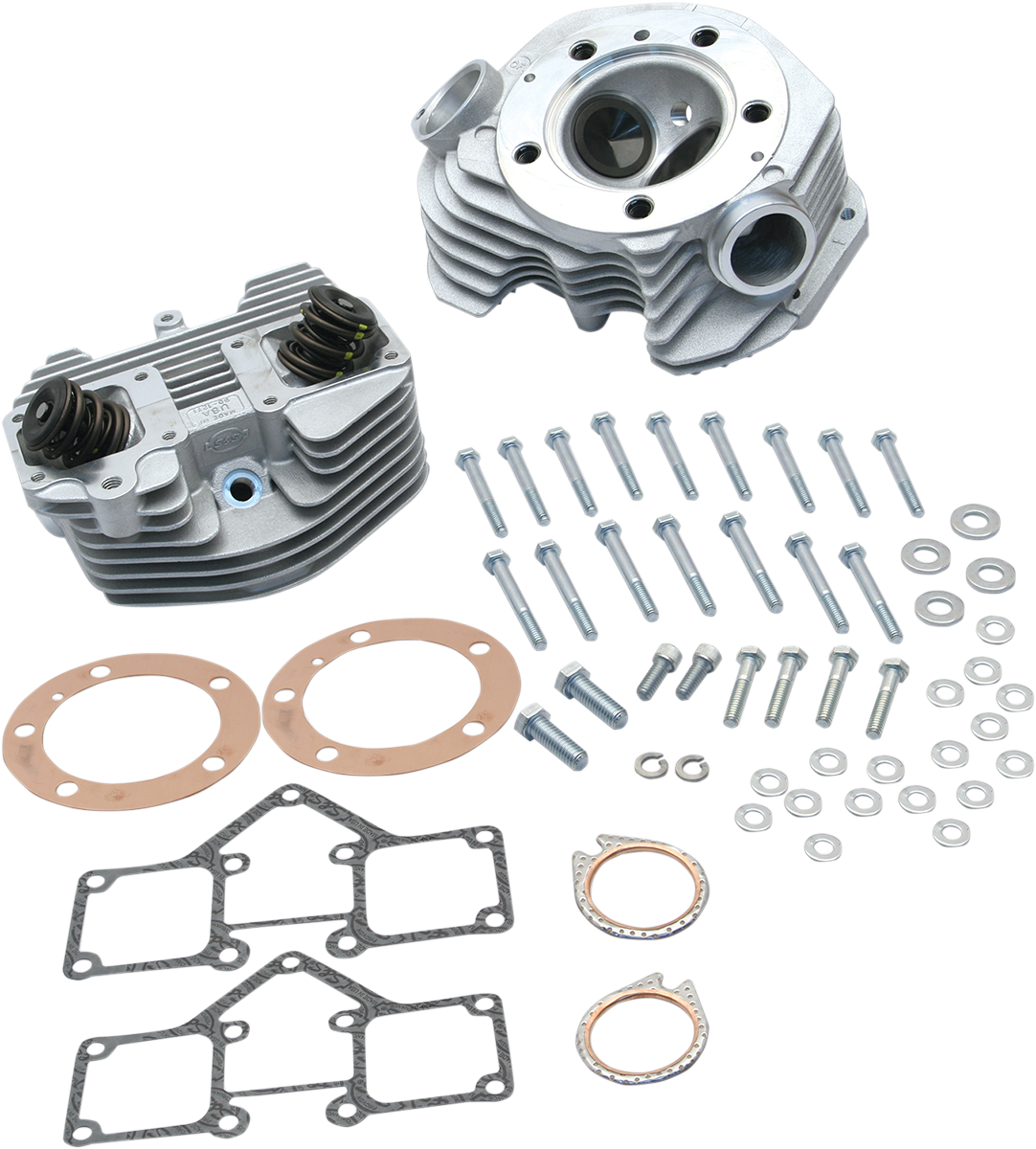 S & S Cycle Super Stock Cylinder Heads (Band Intake) 90-1499