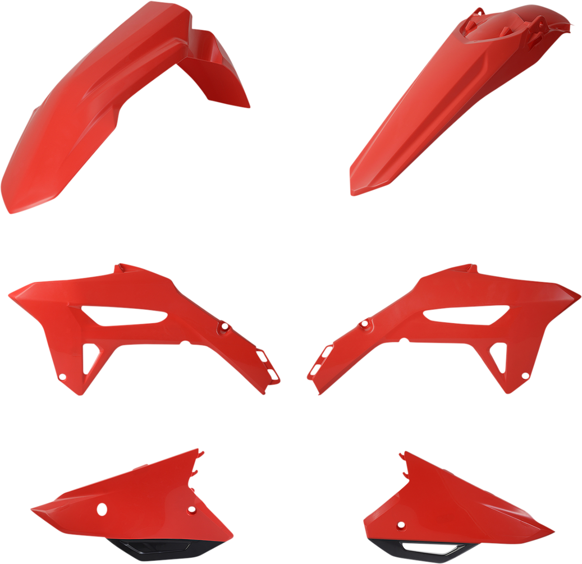 Acerbis Standard Plastic Kits Red 2858910227