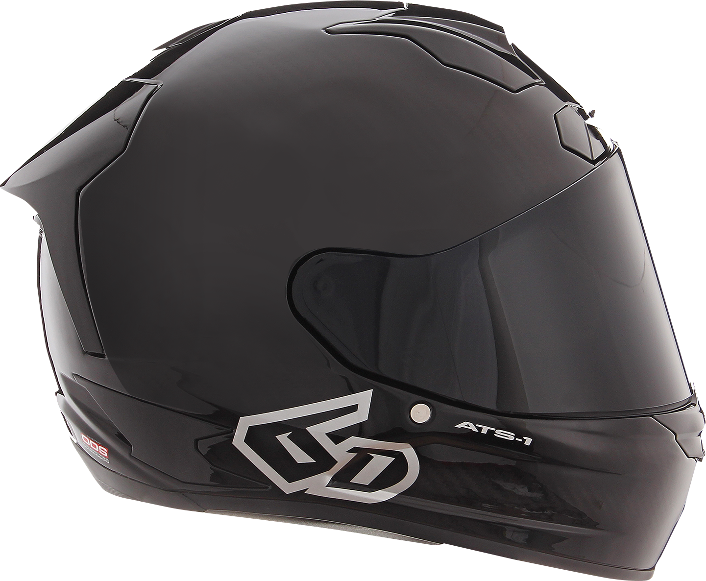 6D HELMETS ATS-1R Solid Helmet Gloss Black Large 30-0907