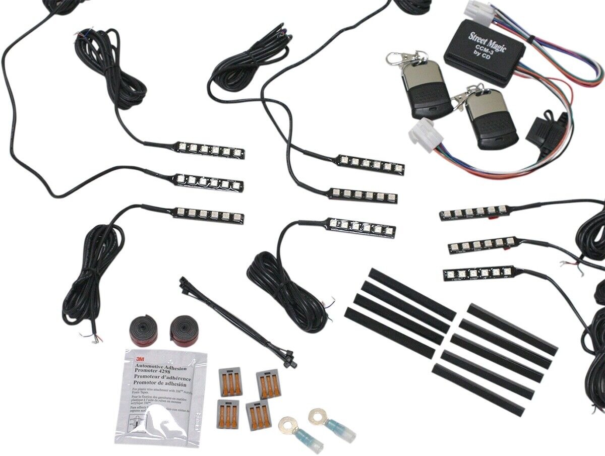 Custom Dynamics Magical Wizard Sport Bike Light Kit TMWK3