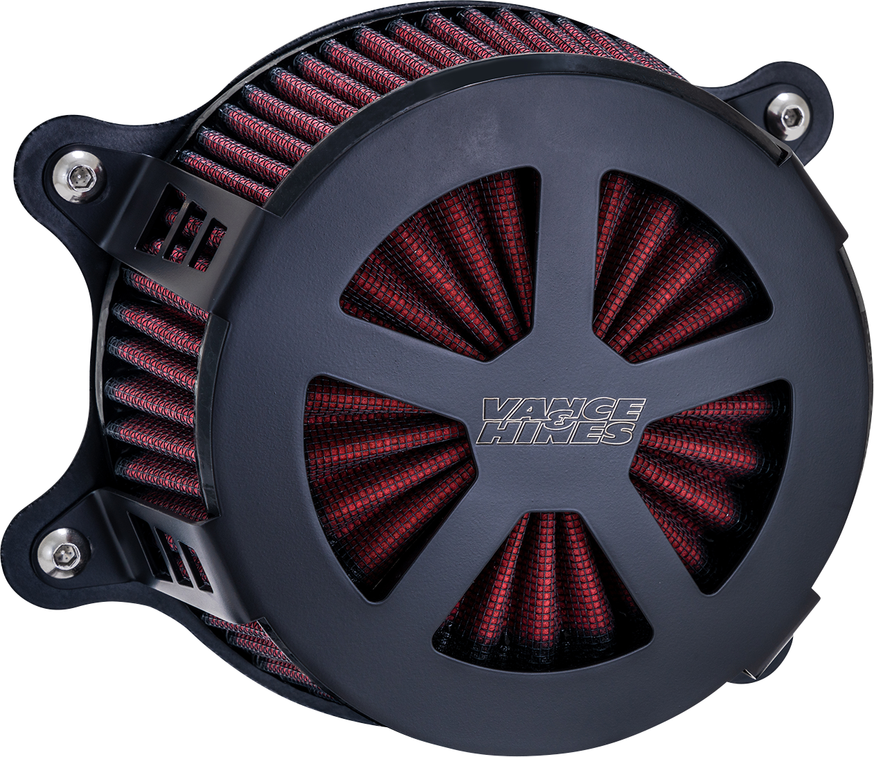 Vance & Hines VO2 Radiant V Air Cleaner Black 41466