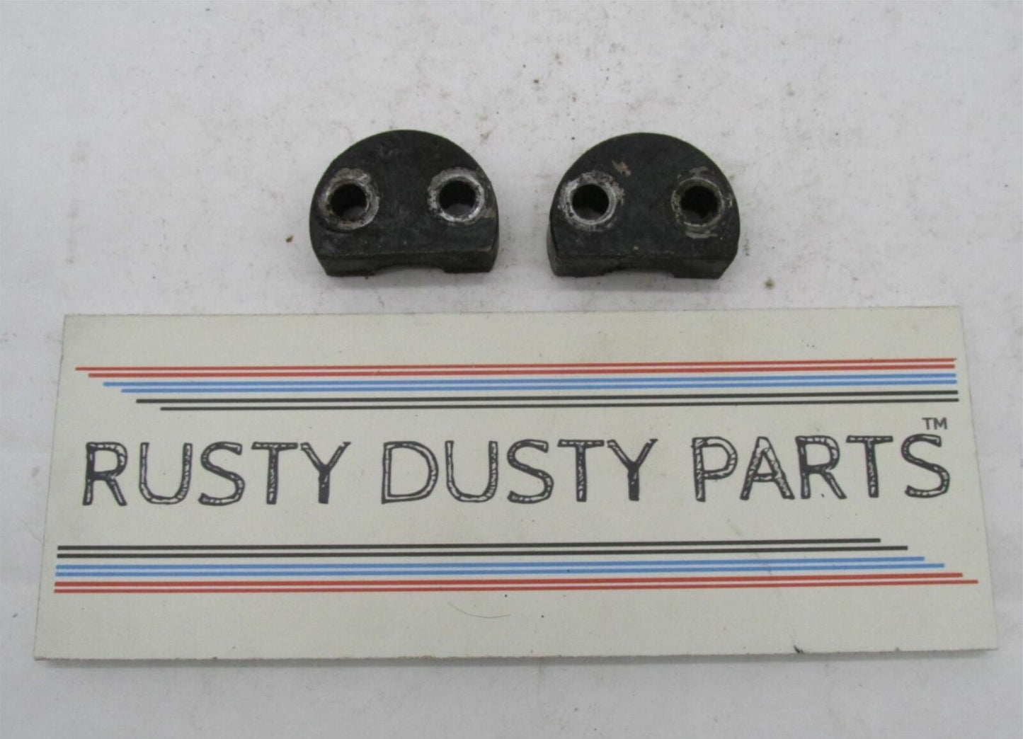 Pair of Vintage Triumph 97-1844 Fork Axle Clamps TR6 T120 650 1965-70