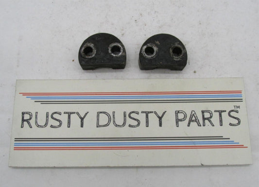 Pair of Vintage Triumph 97-1844 Fork Axle Clamps TR6 T120 650 1965-70