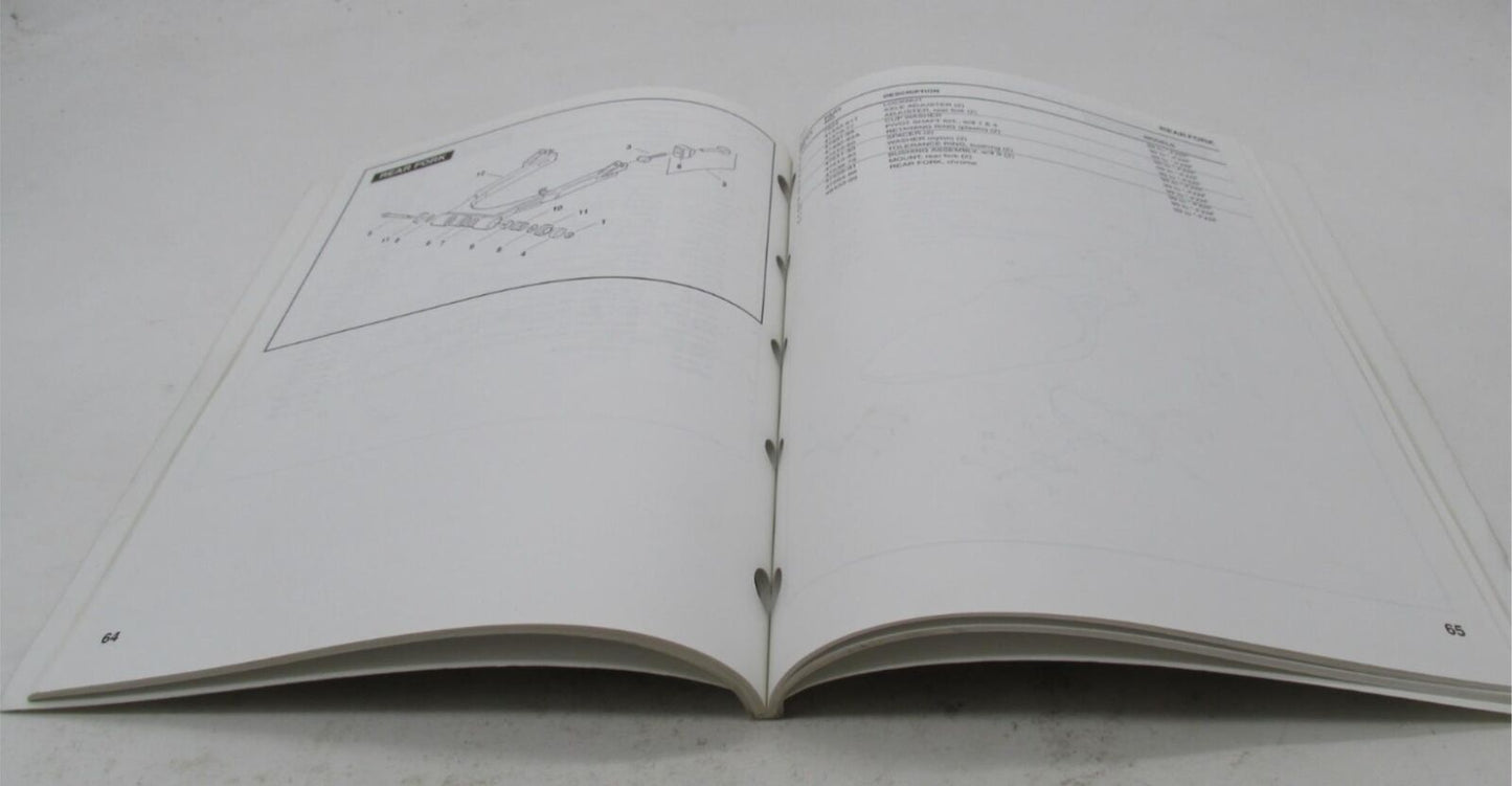 Harley Davidson Official Factory 1999 FXR2 Models Parts Catalog 99426-99