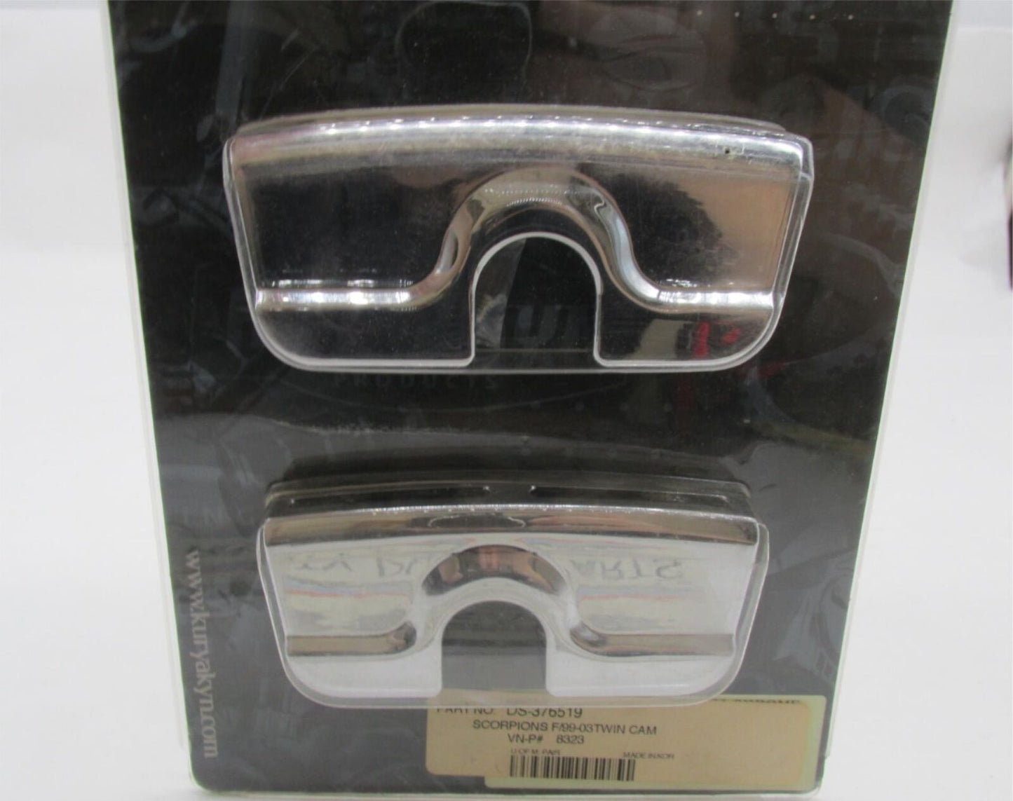 Kuryakyn Harley Davidson Chrome Twin Cam Scorpions 8323