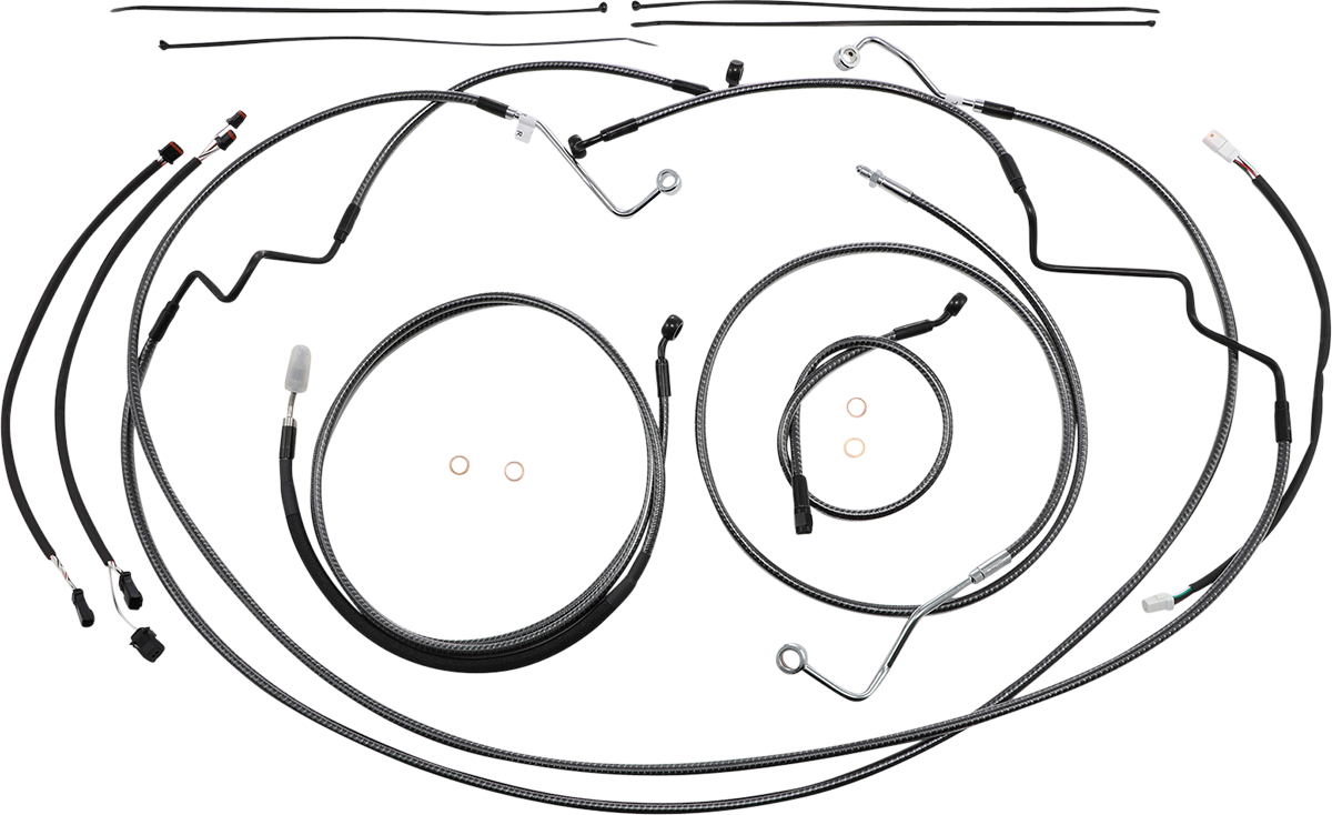 Magnum KARBONFIBR Designer Handlebar Installation Kit 7871141