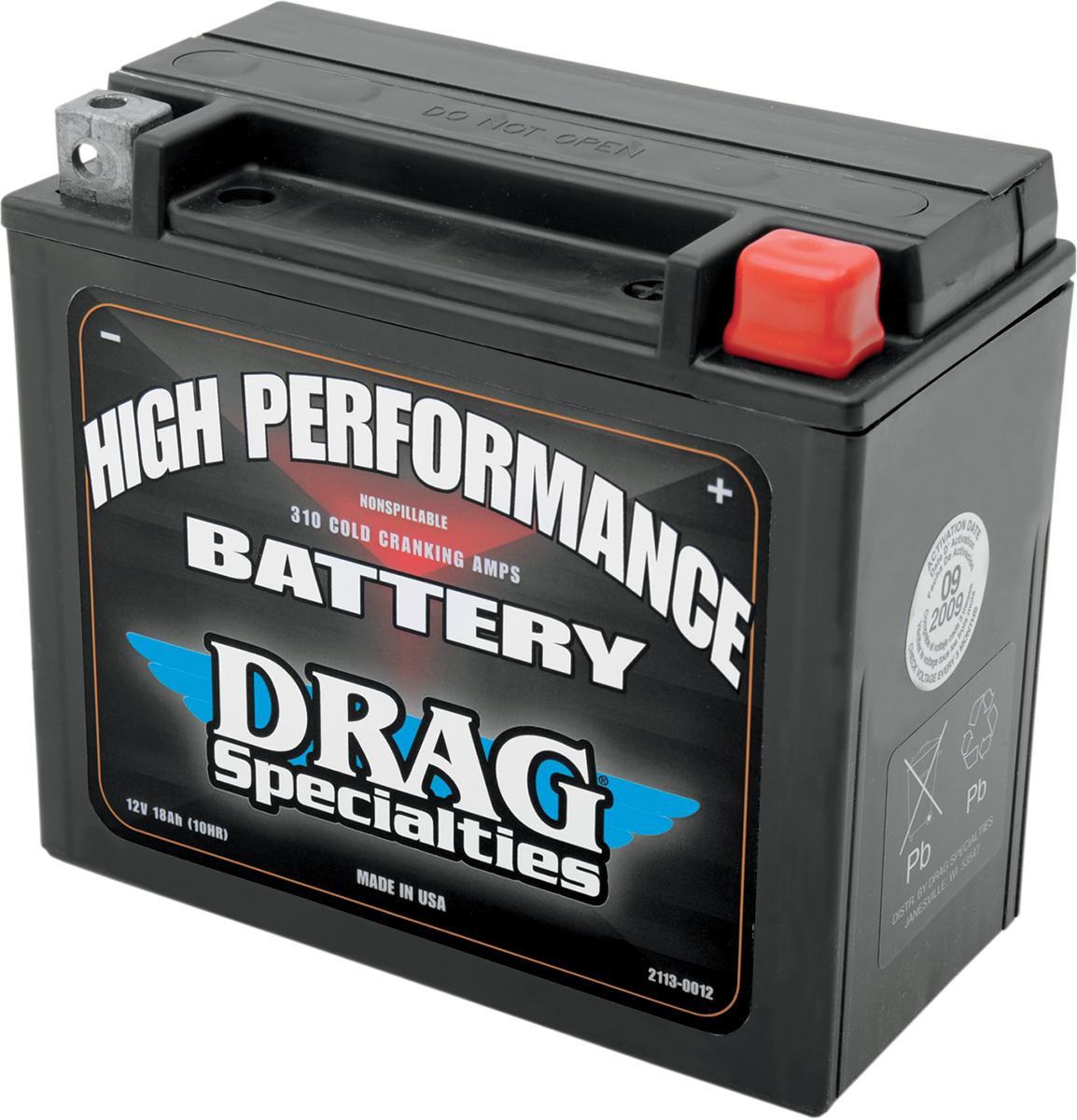 Drag Specialties Battery YTX20HL 2113-0012