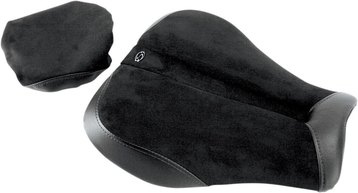 Saddlemen Gel-Channel Sport One-Piece Solo Seat with Rear Cover 0810-0826