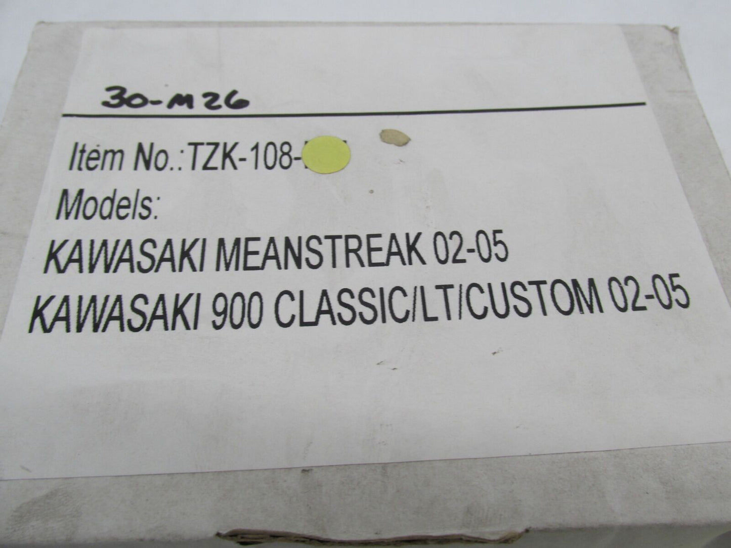 Topzone Kawasaki MeanStreak 900 Classic Yellow Light Lens Fits TZK-108-INT