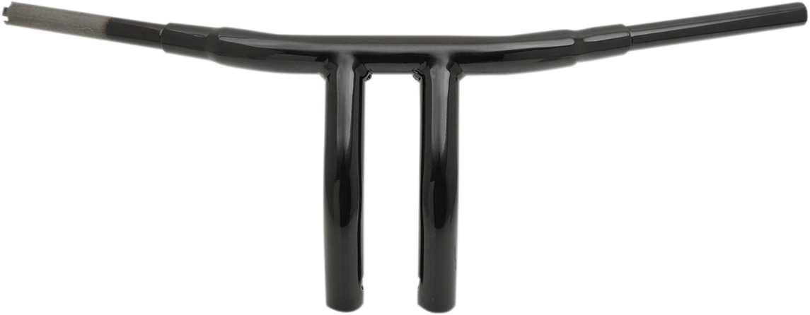 Drag Specialties 1 1/2in Big Buffalo Bars Black 10" T-Bar 0601-4313