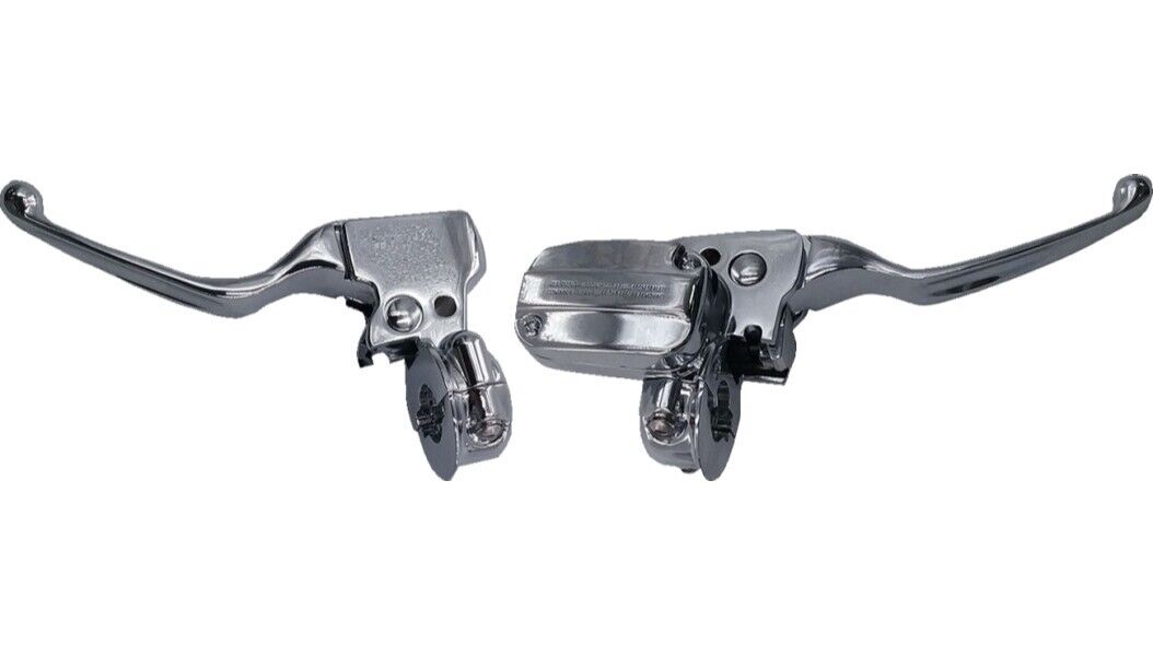 Drag Specialties Brake/Mechanical Clutch Control Kit Chrome 0610-2249