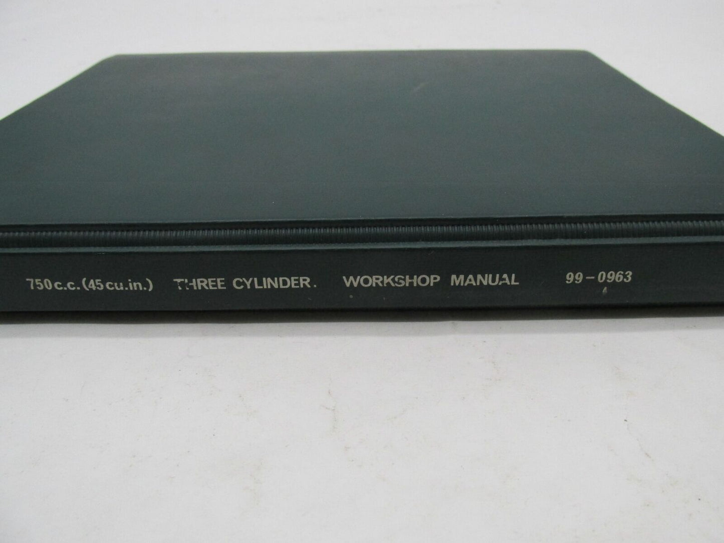 Triumph Official Factory 750CC Three Cylinder Workshop Manual 99-0963