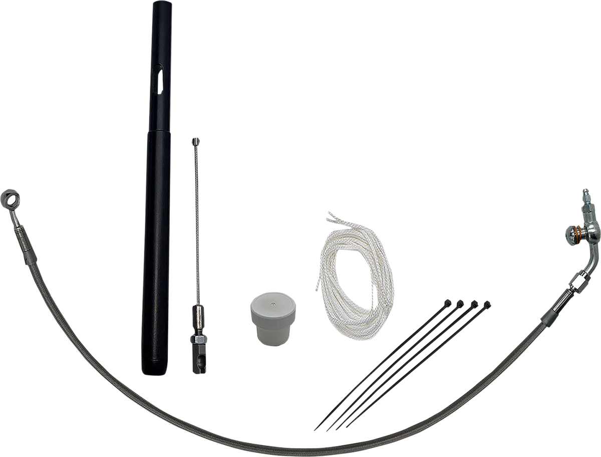 Fat Baggers, Inc. EZ Install Handlebar Kit +6" Braided 109916