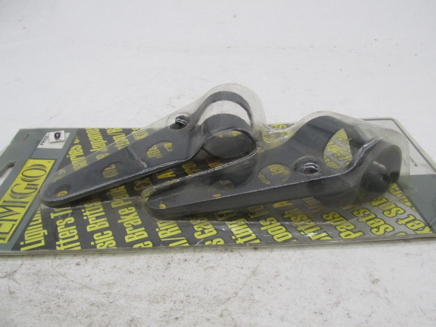 Custom Chopper Bobber Rat Motorcycle Emgo Black Headlight Bracket Sets 66-35810