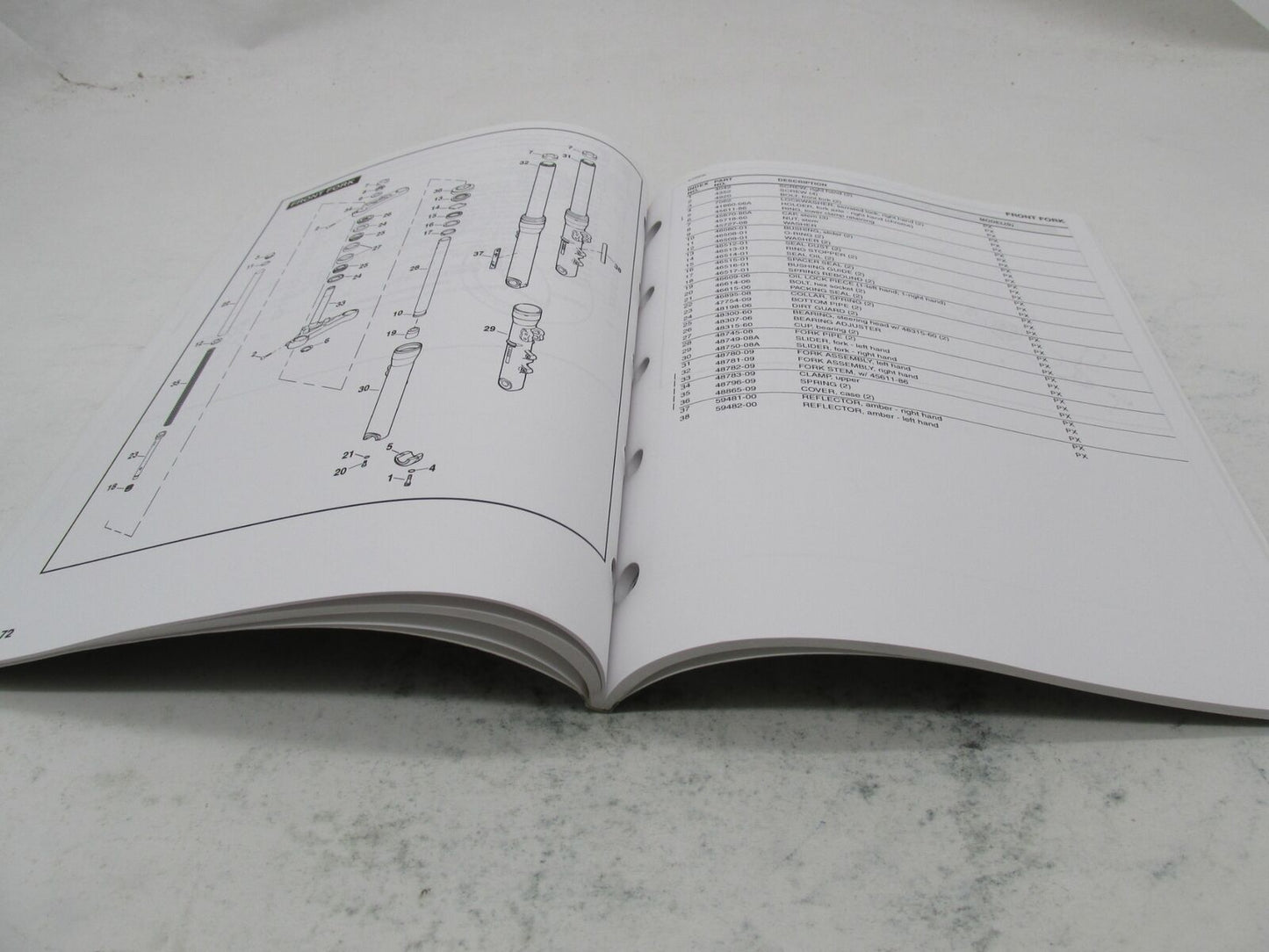 Harley-Davidson Official Factory 2010 FXDFSE² Parts Catalog 99430-10