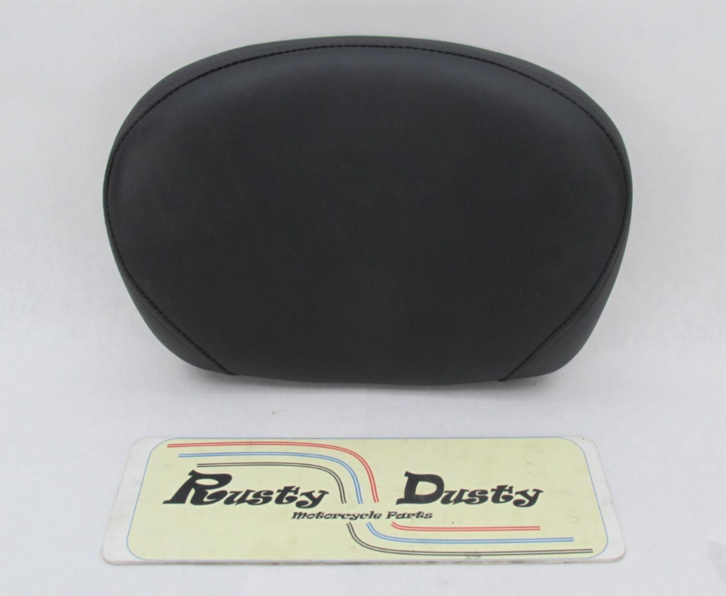 Harley Davidson Genuine Stock Touring Black Seat Backrest Cushion Pad 13" x 9"